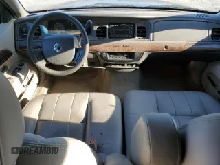 2006 Mercury Grand Marquis LS Premium with VIN 2MEFM75V76X627623, listed as a Copart auction lot 49158575 with 128,066 mi miles and Salvage Title. Bid and sale history available at DreamBid. Image 8.