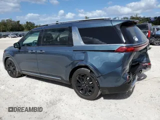 2024 Kia Carnival SX with VIN KNDNE5H34R6433527, listed as a Copart auction lot 78239294 with 5,360 mi miles and Salvage Title. Bid and sale history available at carsss.com. Image 2.