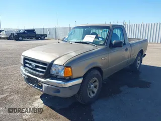 2003 Ford Ranger XL with VIN 1FTYR10D43PB74179, listed as a IAAI auction lot 41697965 with 290,897 mi miles. Bid and sale history available at carsss.com. Image 2.