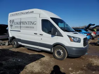 2015 Ford Transit Passenger XL with VIN 1FBZX2XM0FKA40572, listed as a Copart auction lot 49501365 with 212,723 mi miles and Salvage Title. Bid and sale history available at DreamBid. Image 4.