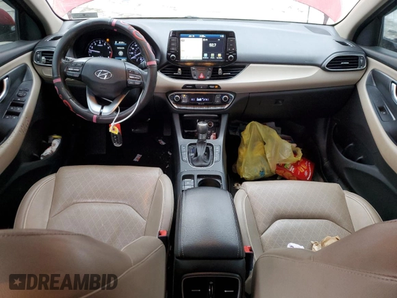 2018 Hyundai Elantra with VIN KMHH35LE4JU040084, listed as a Copart auction lot 88095905 with 98,784 mi miles and Salvage Title. Bid and sale history available at DreamBid. Image 8.