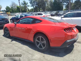 2024 Ford Mustang EcoBoost with VIN 1FA6P8TH5R5133459, listed as a Copart auction lot 61395845 with 27,489 mi miles and Salvage title. Bid and sale history available at DreamBid. Image 2.