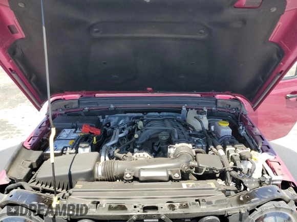2024 Jeep Wrangler Sport S with VIN 1C4PJXDG5RW318461, listed as a Copart auction lot 54270255 with 5,234 mi miles and Salvage title. Bid and sale history available at DreamBid. Image 12.