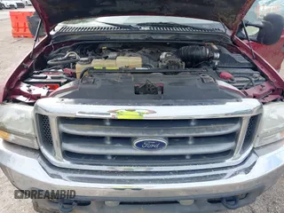 2002 Ford Super Duty F-250 XL with VIN 1FTNW21F32EB72189, listed as a IAAI auction lot 41724745 with 164,054 mi miles. Bid and sale history available at carsss.com. Image 10.
