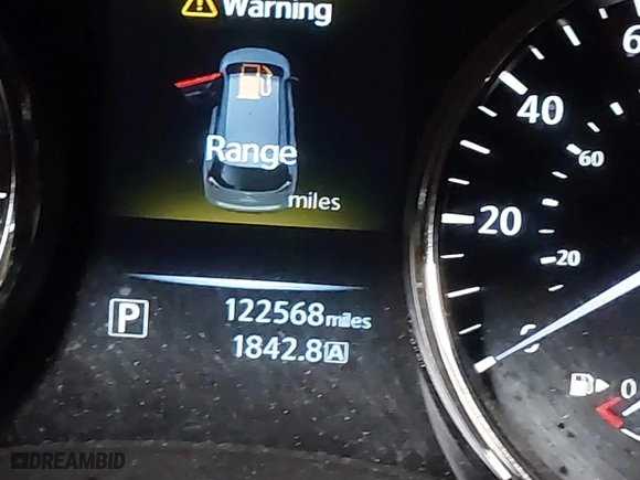 2016 Nissan Rogue S with VIN KNMAT2MV9GP597101, listed as a IAAI auction lot 41917828 with 122,568 mi miles. Bid and sale history available at carsss.com. Image 15.