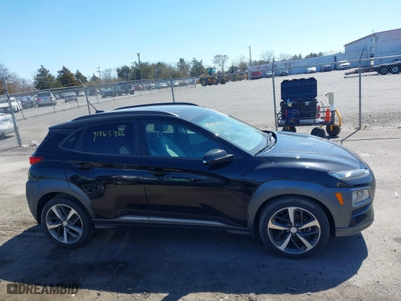 2018 Hyundai Kona Ultimate with VIN KM8K5CA50JU118013, listed as a IAAI auction lot 41863926 with 138,772 mi miles. Bid and sale history available at carsss.com. Image 13.