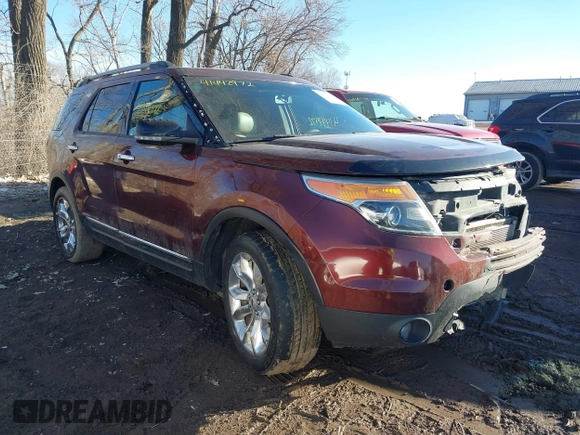 2015 Ford Explorer Limited with VIN 1FM5K8F83FGA18595, listed as a IAAI auction lot 41442972 with 286,462 mi miles and . Bid and sale history available at DreamBid. Image 1.
