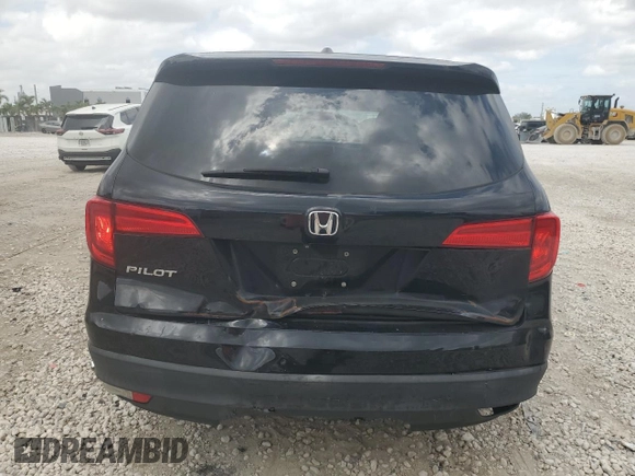 2016 Honda Pilot EX-L with VIN 5FNYF5H77GB024646, listed as a Copart auction lot 54056905 with 207,473 mi miles and Salvage title. Bid and sale history available at DreamBid. Image 6.