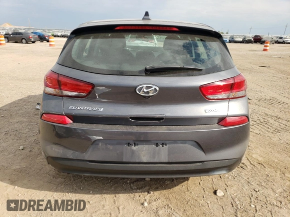 2019 Hyundai Elantra GT with VIN KMHH35LE1KU118547, listed as a Copart auction lot 71058944 with 0 mi miles and Salvage Title. Bid and sale history available at carsss.com. Image 6.