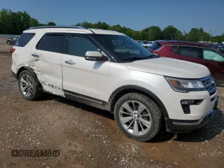 2018 Ford Explorer Limited с VIN 1FM5K8F84JGC34707, выставлен на аукционе Copart как лот 59858955 с пробегом 100 393 миль миль и Списание • Salvage title. История ставок и продаж доступна на DreamBid. Изображение 4.