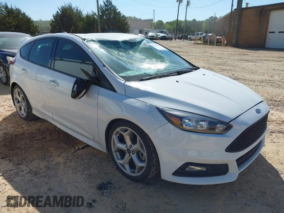 2017 Ford Focus ST with VIN 1FADP3L90HL269513, listed as a IAAI auction lot 42054174 with 77,597 mi miles and . Bid and sale history available at carsss.com. Image 1.