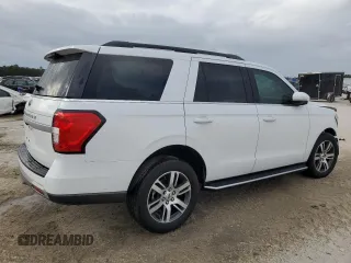 2022 Ford Expedition XLT with VIN 1FMJU1HT6NEA55507, listed as a Copart auction lot 80906664 with 25,861 mi miles and Salvage Title. Bid and sale history available at carsss.com. Image 3.
