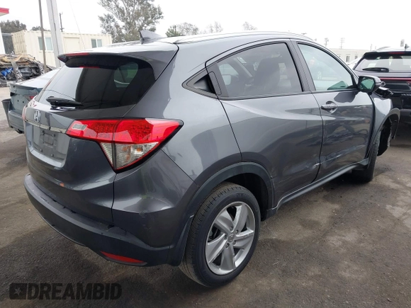 2019 Honda HR-V EX with VIN 3CZRU5H59KM712381, listed as a IAAI auction lot 41883972 with 39,260 mi miles. Bid and sale history available at carsss.com. Image 4.