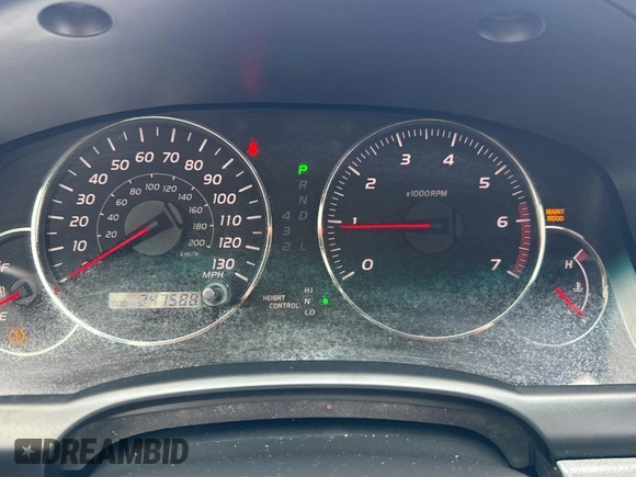 2006 Lexus GX 470 with VIN JTJBT20X960097813, listed as a Copart auction lot 65279215 with 247,588 mi miles and Clean title. Bid and sale history available at DreamBid. Image 8.