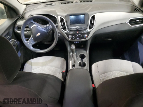 2021 Chevrolet Equinox LS with VIN 3GNAXHEV6MS149800, listed as a Copart auction lot 46214275 with 49,107 mi miles and Non Repairable. Bid and sale history available at DreamBid. Image 8.