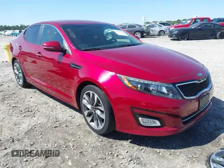 2015 Kia Optima SX with VIN 5XXGR4A76FG514014, listed as a IAAI auction lot 41980954 with 114,400 mi miles and . Bid and sale history available at carsss.com. Image 1.