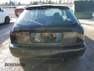 1996 Honda Civic CX with VIN 2HGEJ6323TH103708, listed as a Copart auction lot 80483434 with 91,459 mi miles and Non Repairable. Bid and sale history available at carsss.com. Image 6.