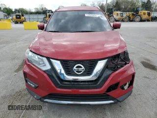 2017 Nissan Rogue SL with VIN JN8AT2MT3HW392254, listed as a Copart auction lot 51855645 with 168,069 mi miles and Salvage Title. Bid and sale history available at DreamBid. Image 5.