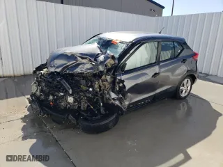 2020 Nissan Kicks S with VIN 3N1CP5BV0LL539632, listed as a Copart auction lot 47372154 with 0 mi miles and Non Repairable. Bid and sale history available at carsss.com. Image 1.