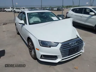 2019 Audi A4 Premium z VIN WAUGMAF48KN007428, wystawiony jako IAAI lot #42311766 z przebiegiem 65 249 mil mil oraz . Historia ofert i sprzedaży dostępna na DreamBid. Obrazek 1.