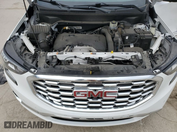 2019 GMC Terrain Denali with VIN 3GKALXEX1KL137663, listed as a Copart auction lot 52189135 with 98,477 mi miles and Salvage title. Bid and sale history available at DreamBid. Image 14.