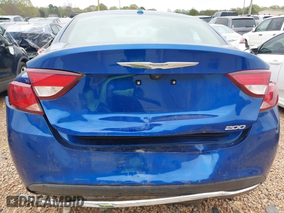 2015 Chrysler 200 Limited with VIN 1C3CCCAB6FN745518, listed as a IAAI auction lot 41941606 with 147,976 mi miles and . Bid and sale history available at DreamBid. Image 6.