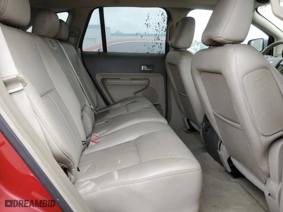 2010 Ford Edge SEL with VIN 2FMDK3JC7ABA20523, listed as a Copart auction lot 53497535 with 164,089 mi miles and Salvage Title. Bid and sale history available at carsss.com. Image 10.