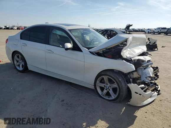 2014 BMW 3 Series 320i with VIN WBA3B1G50ENN90819, listed as a Copart auction lot 45794585 with 108,810 mi miles and Salvage title. Bid and sale history available at DreamBid. Image 4.