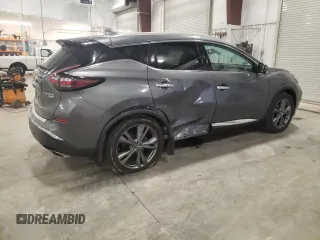 2019 Nissan Murano SL z VIN 5N1AZ2MS0KN142769, wystawiony jako Copart lot #53035655 z przebiegiem 44 188 mil mil oraz Szkoda całkowita • Salvage title. Historia ofert i sprzedaży dostępna na DreamBid. Obrazek 3.