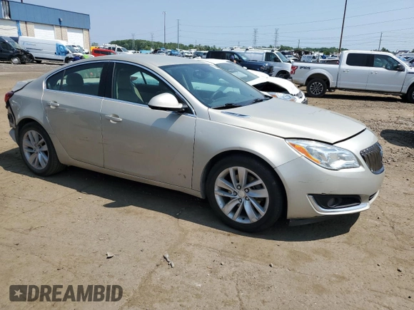 2015 Buick Regal with VIN 2G4GK5EX2F9162489, listed as a Copart auction lot 60719095 with 133,953 mi miles and Clean title. Bid and sale history available at DreamBid. Image 4.