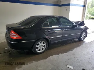 2003 Mercedes-Benz C 240 with VIN WDBRF61J73A521486, listed as a Copart auction lot 63702025 with Not provided miles and Salvage title. Bid and sale history available at DreamBid. Image 3.