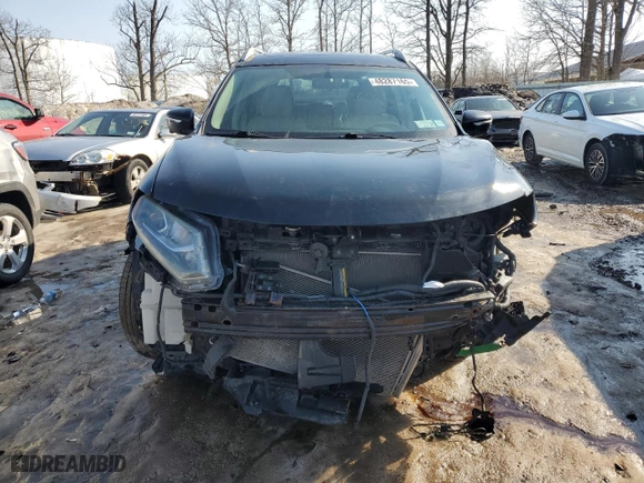 2015 Nissan Rogue SL with VIN 5N1AT2MV7FC843466, listed as a Copart auction lot 48287165 with 175,820 mi miles and Salvage Title. Bid and sale history available at carsss.com. Image 5.