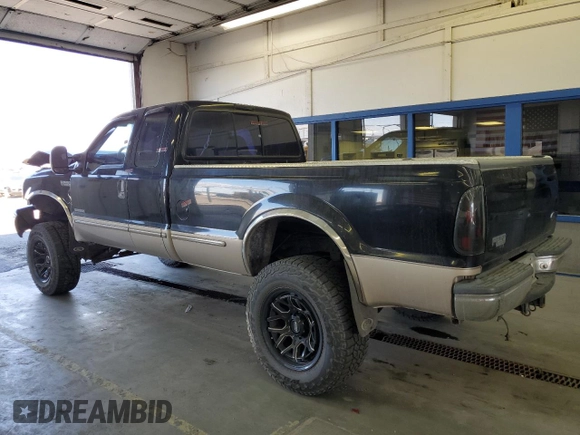 1999 Ford F-250 XL with VIN 1FTNX21F0XEC99244, listed as a Copart auction lot 72545104 with 264,697 mi miles and Salvage Title. Bid and sale history available at DreamBid. Image 2.
