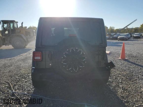 2018 Jeep Wrangler Sport with VIN 1C4GJXAG0JW146865, listed as a Copart auction lot 75021554 with 66,548 mi miles and Salvage Title. Bid and sale history available at carsss.com. Image 6.
