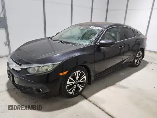 2016 Honda Civic EX-T z VIN 2HGFC1F32GH641697, wystawiony jako Copart lot #57864835 z przebiegiem 58 548 mil mil oraz Czysty tytuł • Clean title. Historia ofert i sprzedaży dostępna na DreamBid. Obrazek 1.