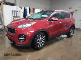 2017 Kia Sportage EX with VIN KNDPN3AC0H7237407, listed as a Copart auction lot 42774995 with 192,611 mi miles and Salvage Title. Bid and sale history available at carsss.com. Image 1.