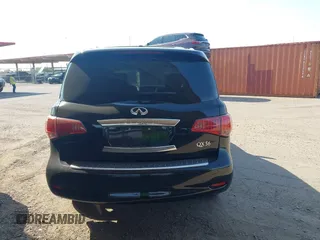 2012 Infiniti QX56 7-passenger with VIN JN8AZ2NF8C9518509, listed as a IAAI auction lot 42732292 with 165,844 mi miles and . Bid and sale history available at DreamBid. Image 16.