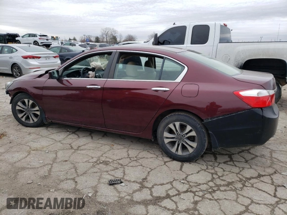 2015 Honda Accord Sedan LX with VIN 1HGCR2F33FA237229, listed as a Copart auction lot 85794504 with Not Provided miles and Salvage Title. Bid and sale history available at carsss.com. Image 2.