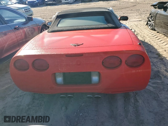 2001 Chevrolet Corvette with VIN 1G1YY32G915122862, listed as a Copart auction lot 81937694 with 0 mi miles and Salvage Title. Bid and sale history available at carsss.com. Image 6.