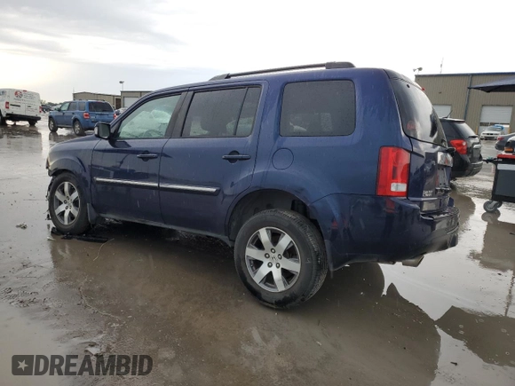 2013 Honda Pilot Touring with VIN 5FNYF3H94DB028123, listed as a Copart auction lot 55080925 with 214,388 mi miles and Salvage Title. Bid and sale history available at carsss.com. Image 2.