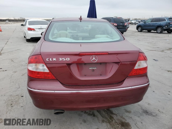 2008 Mercedes-Benz CLK 350 z VIN WDBTJ56H48F248361, wystawiony jako Copart lot #42920615 z przebiegiem 124 624 mil mil oraz Szkoda całkowita • Salvage title. Historia ofert i sprzedaży dostępna na DreamBid. Obrazek 6.