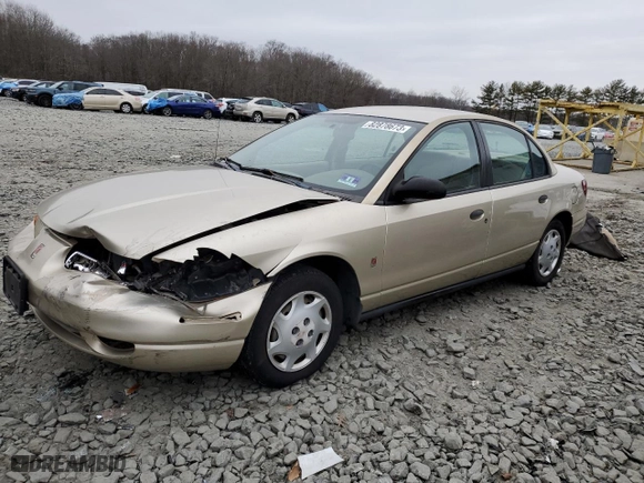 2000 Saturn SL with VIN 1G8ZH5288YZ152688, listed as a Copart auction lot 82878673 with 167,140 mi miles and Salvage Title. Bid and sale history available at carsss.com. Image 1.