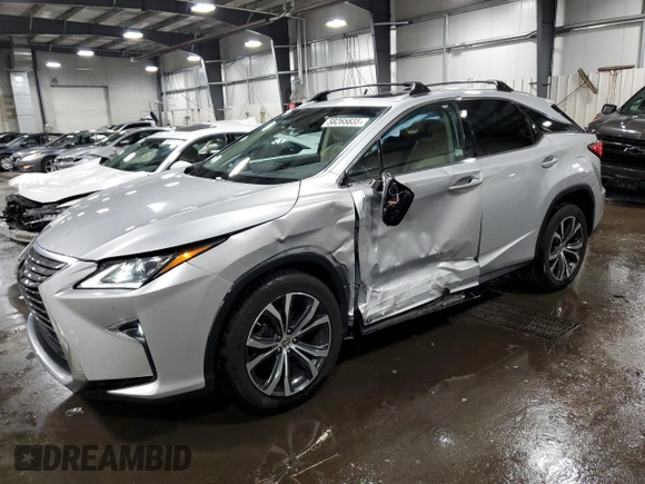 2017 Lexus RX 350 with VIN 2T2BZMCA6HC083229, listed as a Copart auction lot 58265835 with 61,548 mi miles and Salvage title. Bid and sale history available at DreamBid. Image 1.