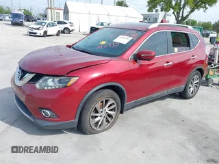 2014 Nissan Rogue SV with VIN 5N1AT2MT6EC780907, listed as a IAAI auction lot 41884181 with Not Provided miles and . Bid and sale history available at carsss.com. Image 2.