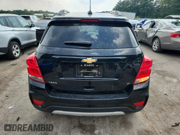 2020 Chevrolet Trax LT with VIN KL7CJLSB3LB057809, listed as a Copart auction lot 61795535 with 42,268 mi miles and Salvage title. Bid and sale history available at DreamBid. Image 6.