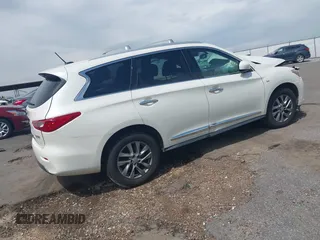 2015 Infiniti QX60 with VIN 5N1AL0MN4FC500411, listed as a IAAI auction lot 41877149 with 118,306 mi miles and . Bid and sale history available at DreamBid. Image 4.