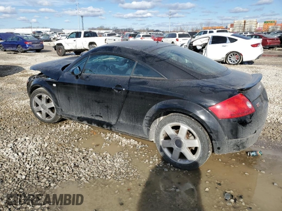 2001 Audi TT with VIN TRUWX28N511018450, listed as a Copart auction lot 42856775 with 0 mi miles and Salvage Title. Bid and sale history available at carsss.com. Image 2.