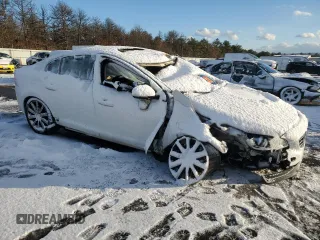 2017 Volvo S60 Inscription Platinum with VIN LYV402TM3HB154096, listed as a Copart auction lot 89213965 with 0 mi miles and Salvage Title. Bid and sale history available at carsss.com. Image 4.