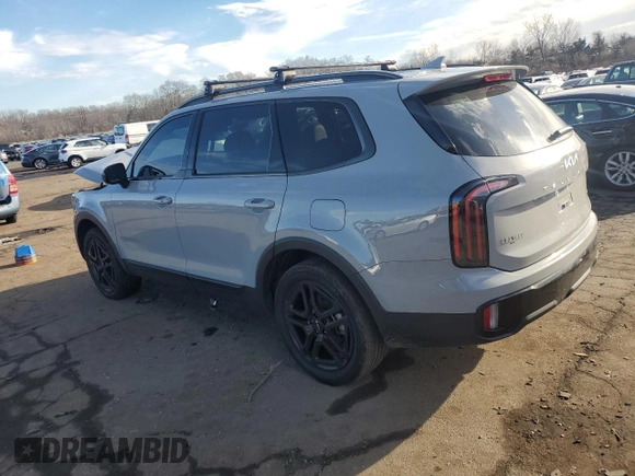 2024 Kia Telluride EX X-Line z VIN 5XYP3DGC5RG439067, wystawiony jako Copart lot #87198444 z przebiegiem 11 151 mil mil oraz Szkody całkowita. Historia ofert i sprzedaży dostępna na DreamBid. Obrazek 2.