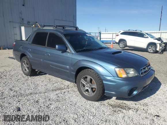 2005 Subaru Baja Turbo с VIN 4S4BT63C455100939, выставлен на аукционе Copart как лот 43569735 с пробегом 192 959 миль миль и Списание • Salvage title. История ставок и продаж доступна на DreamBid. Изображение 4.